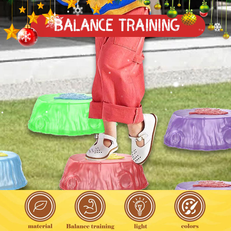 Sensory Glow Stepping Stones for Kids