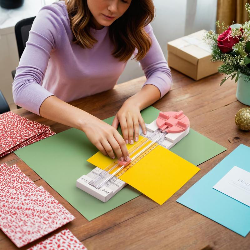 Multifunctional paper trimmer