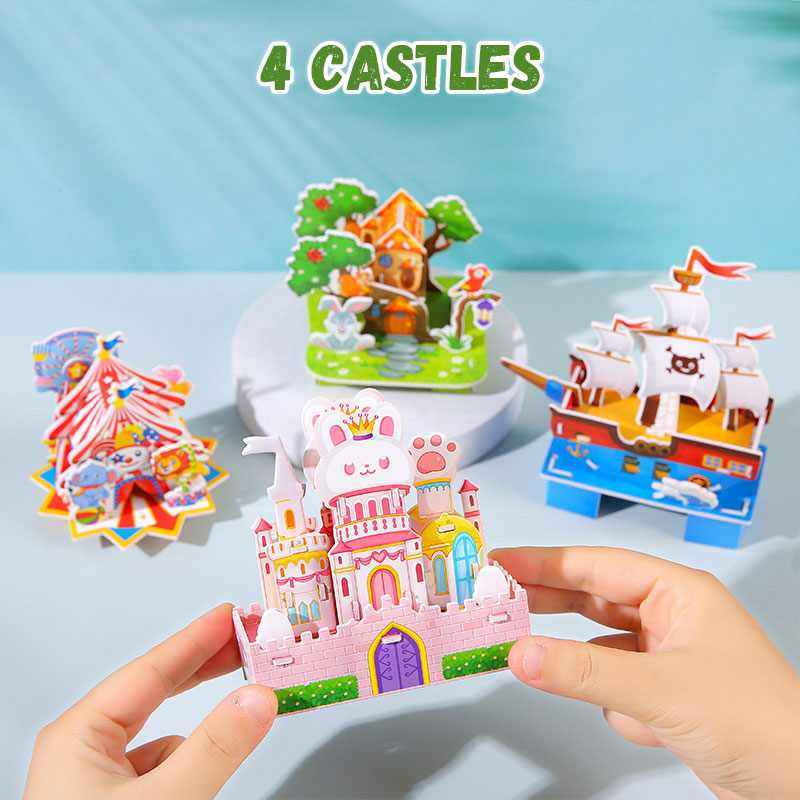 3D puzzle toys