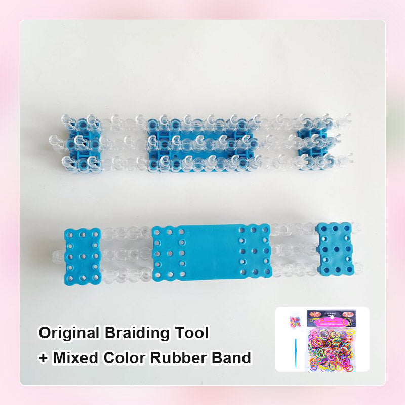 DIY Rubber Band Hand Weaving Tools