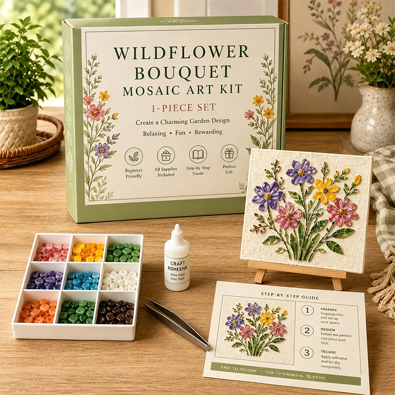 DIY Garden Mosaic Art Kit