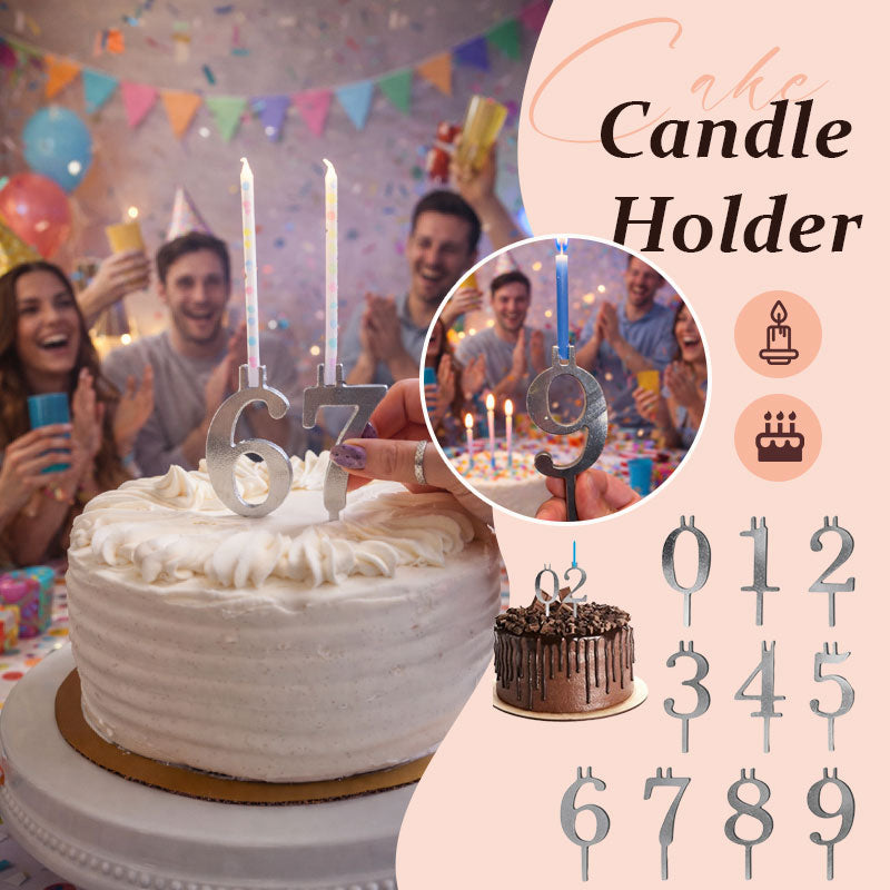 Reusable Number Candle Holders(0–9 Set)