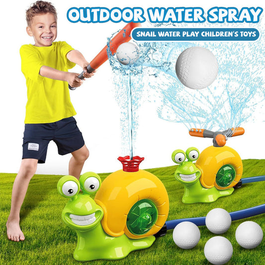 Water Spraying Snail Baseball Children's Toy