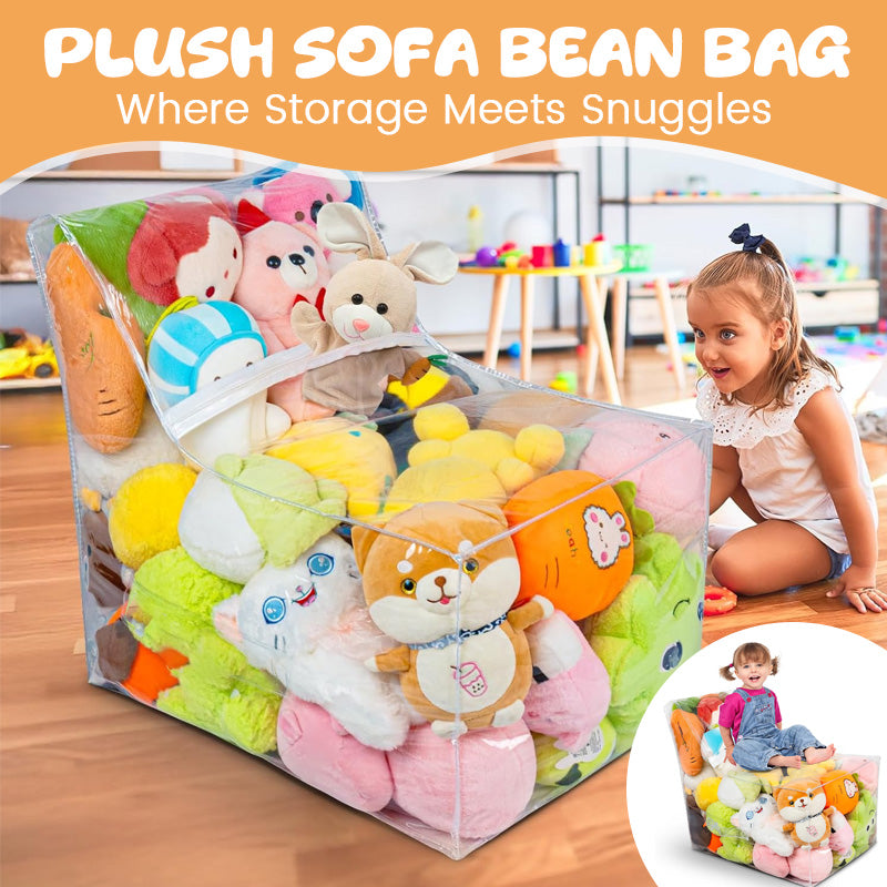 Plush Doll Storage Chair