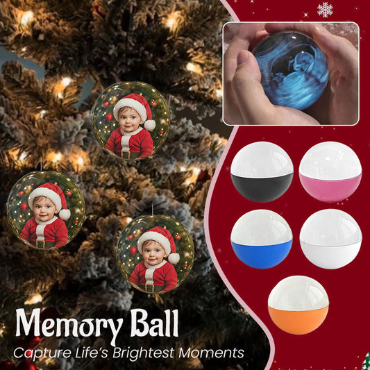 Personalized Memory Orb Ornament