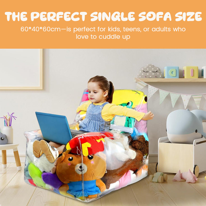 Plush Doll Storage Chair