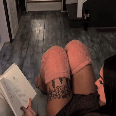 Goose Down Knee Socks