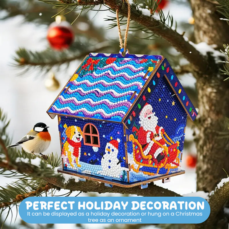 DIY Christmas Cottage Diamond Painting