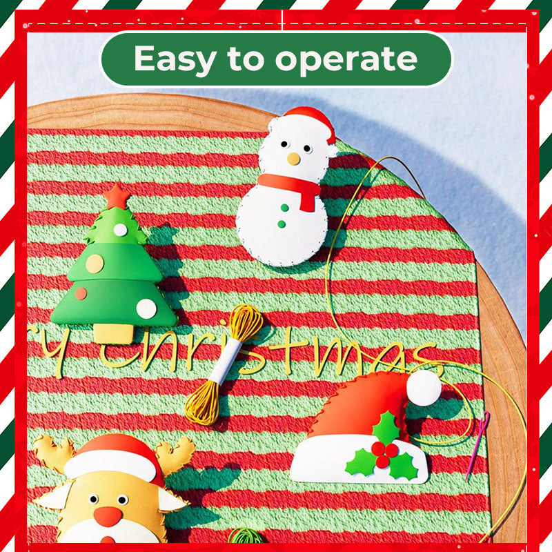 Children's DIY woven ornaments material kit