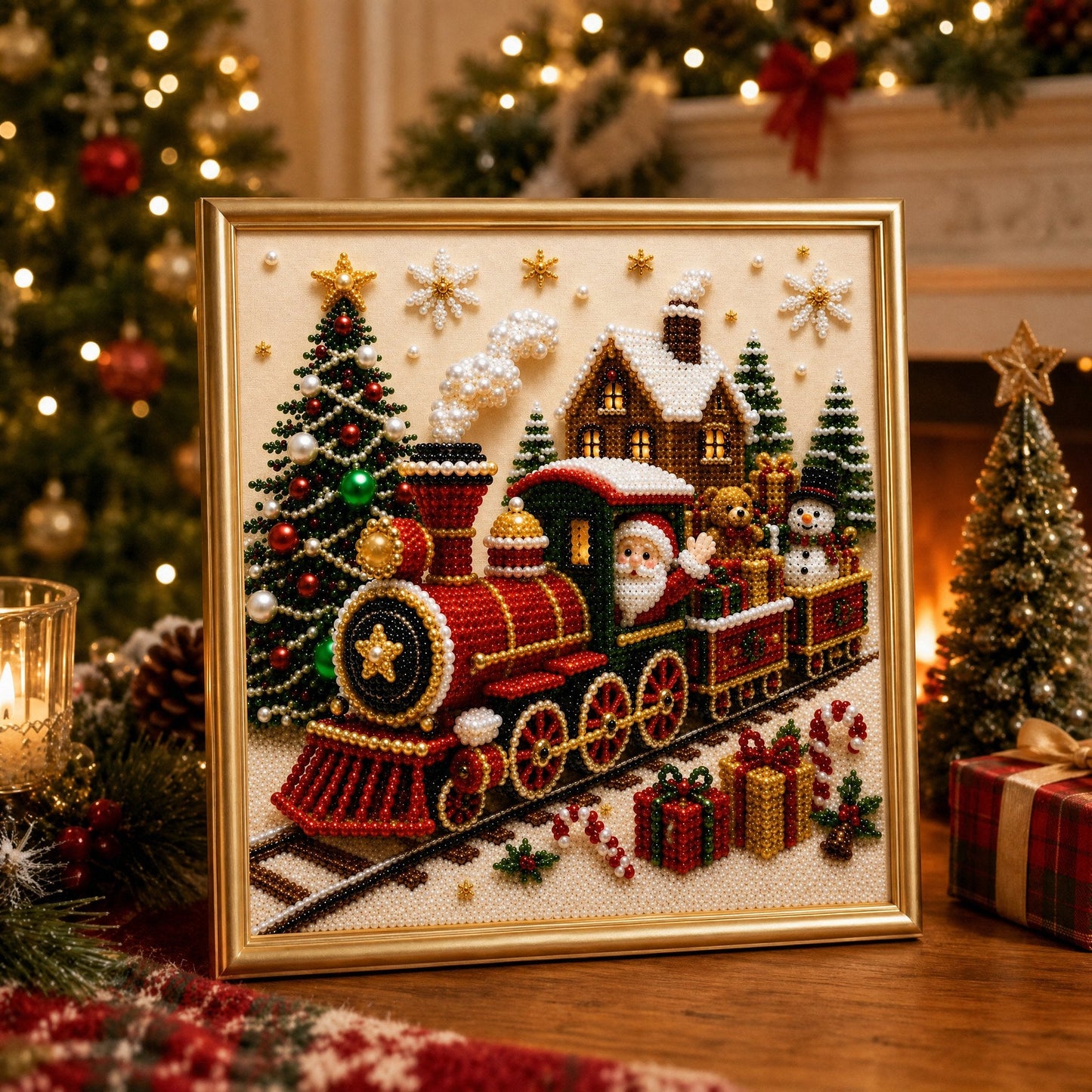 Christmas Pearl Art DIY Kit