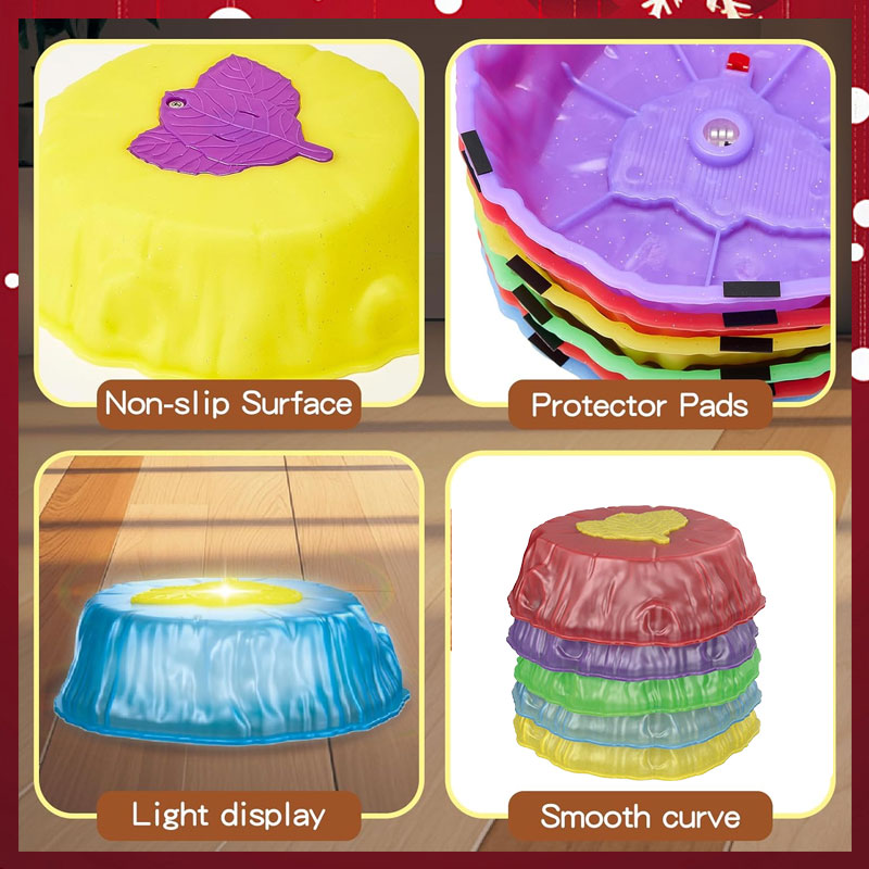 Sensory Glow Stepping Stones for Kids