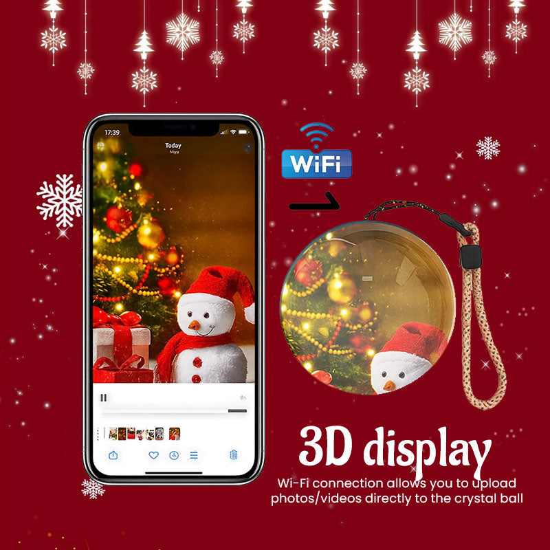 Personalized Memory Orb Ornament