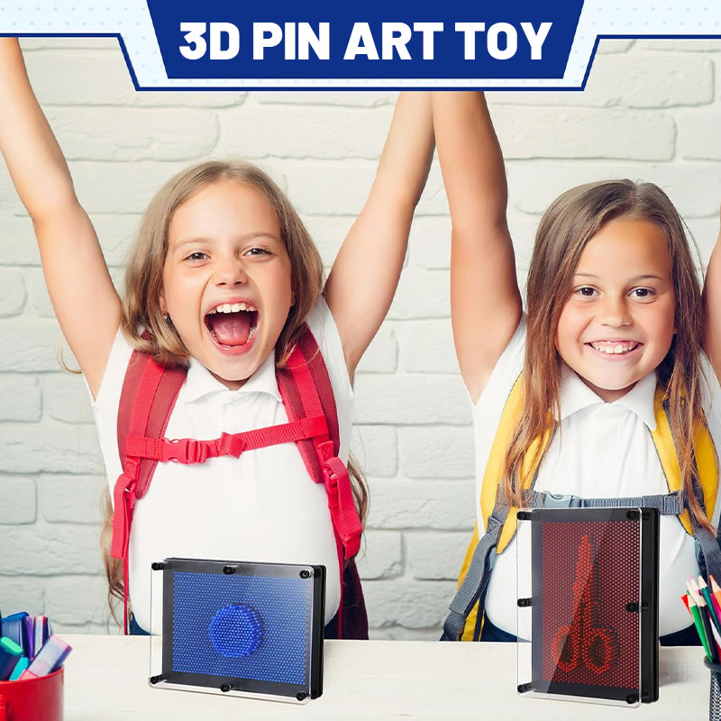 3D needle sculpture clone toy