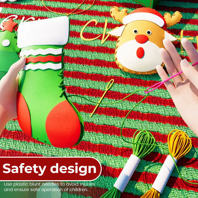 Children's DIY woven ornaments material kit