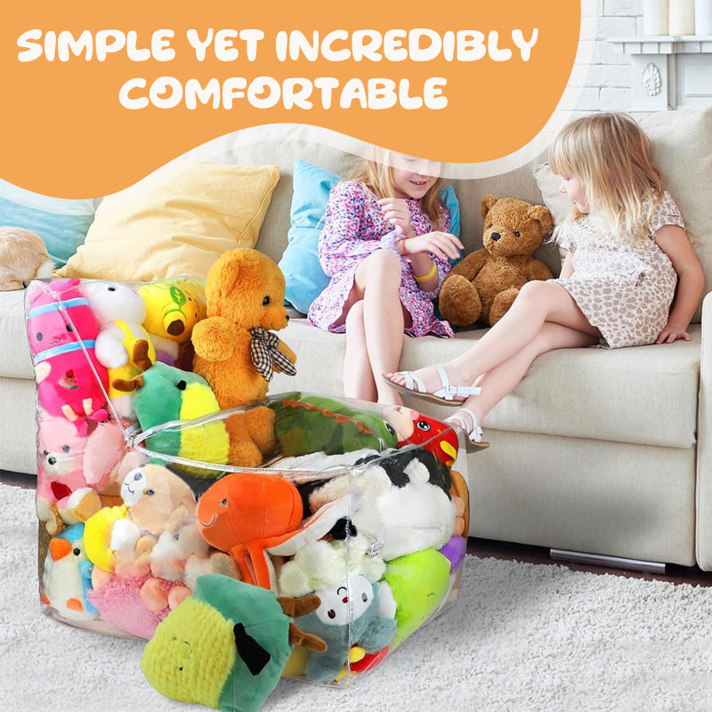 Plush Doll Storage Chair