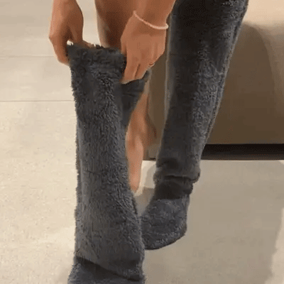 Goose Down Knee Socks