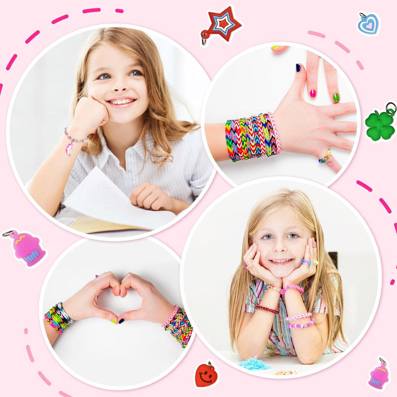 DIY Rubber Band Hand Weaving Tools