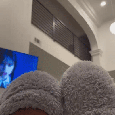 Goose Down Knee Socks