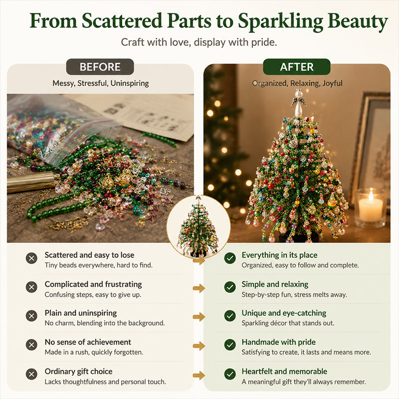 DIY Beaded Seasonal Tree Kit