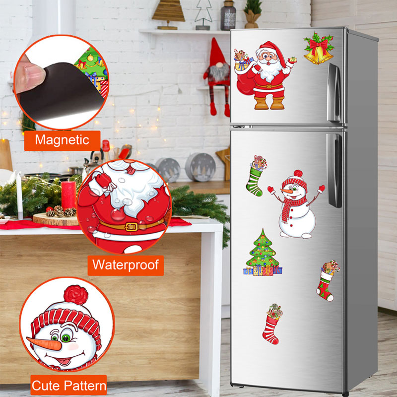 Magnetic Holiday Decoration Stickers
