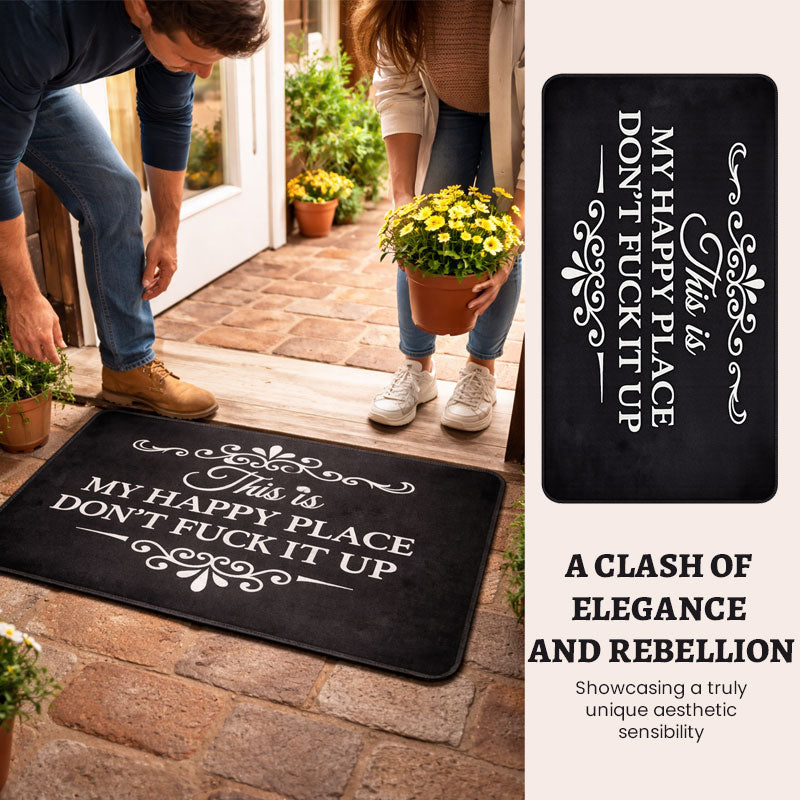 This Is My Happy Place Doormat
