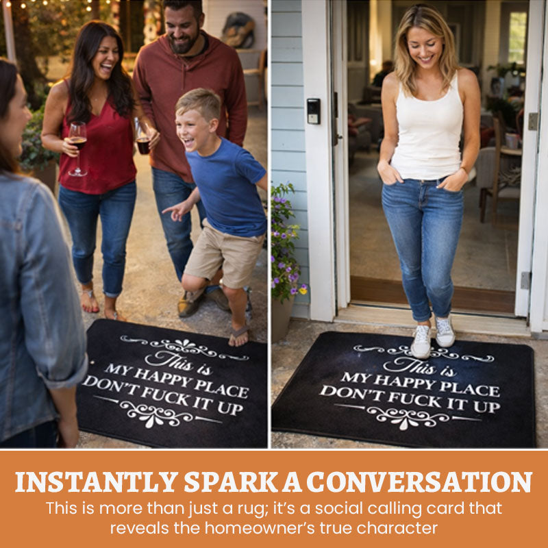 This Is My Happy Place Doormat