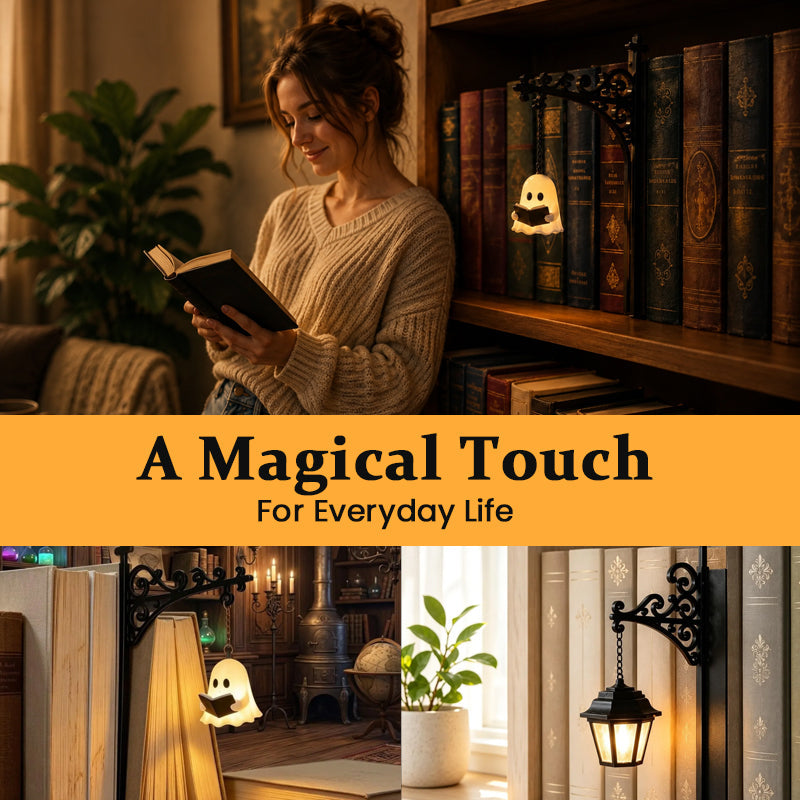 Ghost Lantern Bookshelf Bracket