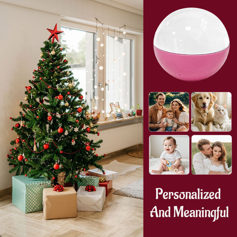 Personalized Memory Orb Ornament