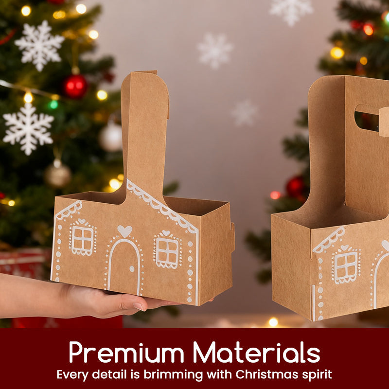 Gingerbread House Christmas Gift Box