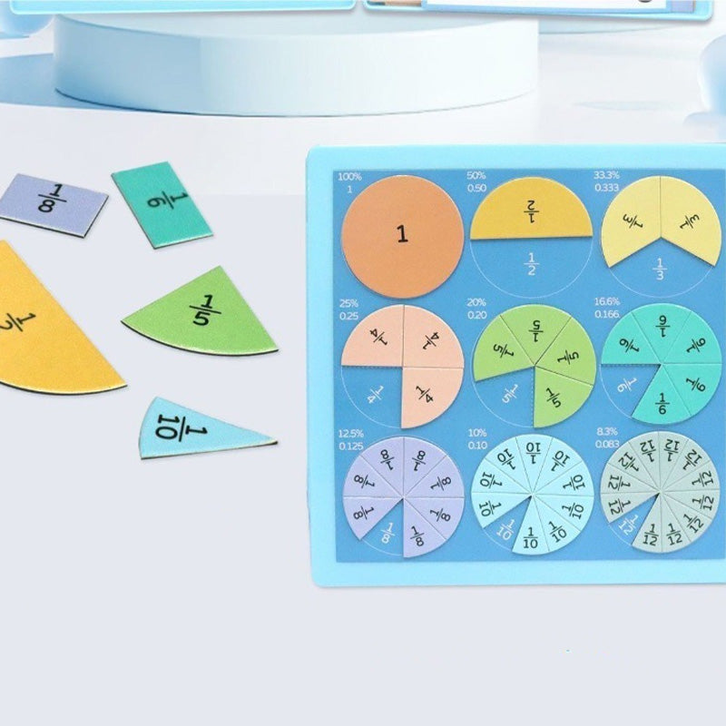 Magnetic fraction learning aids