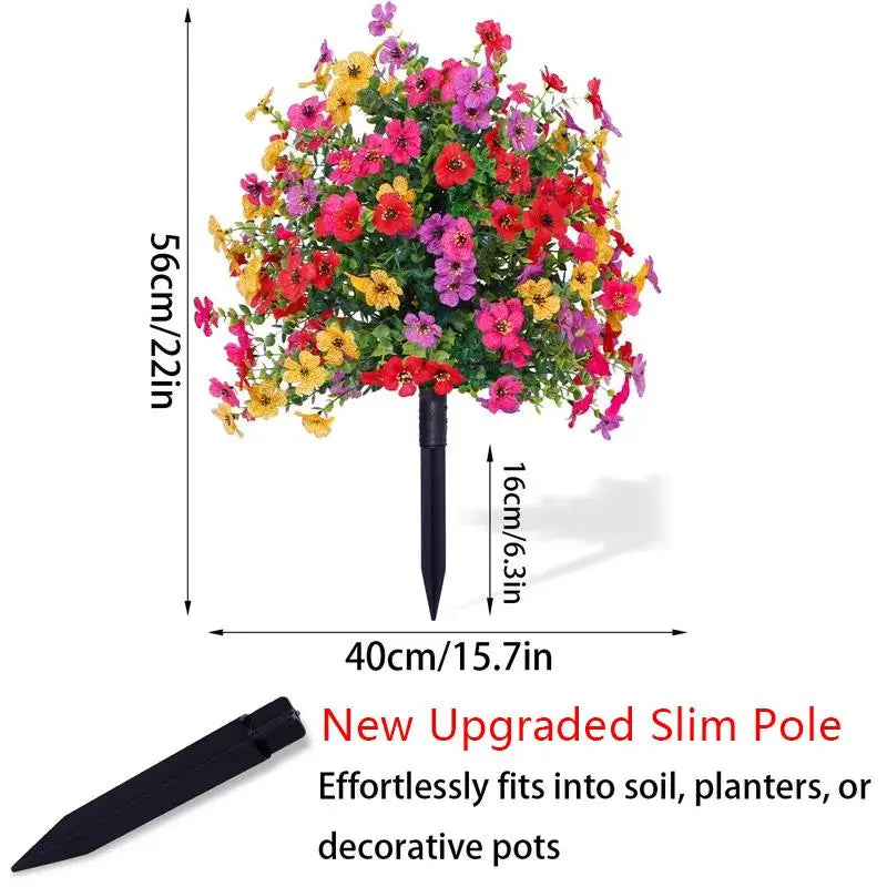 No-Water Bloom Ball Garden Stake