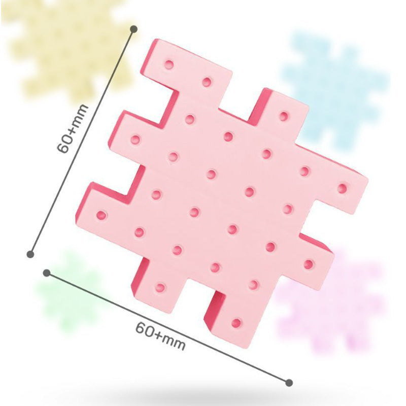 Electric gear rotating building block toys