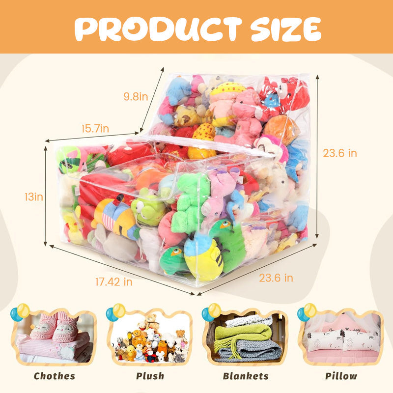 Plush Doll Storage Chair