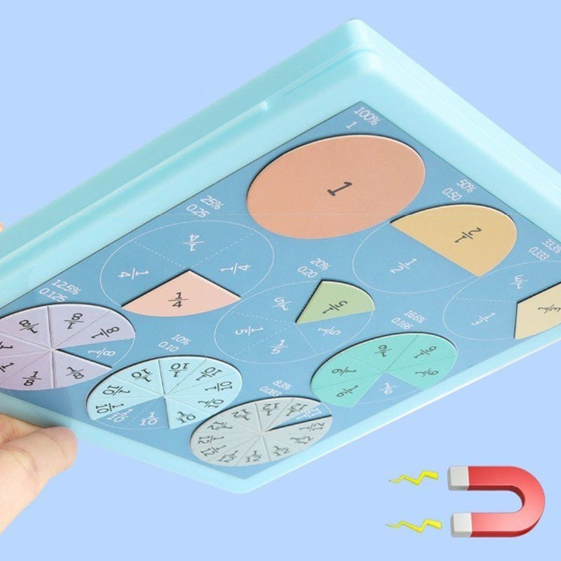 Magnetic fraction learning aids