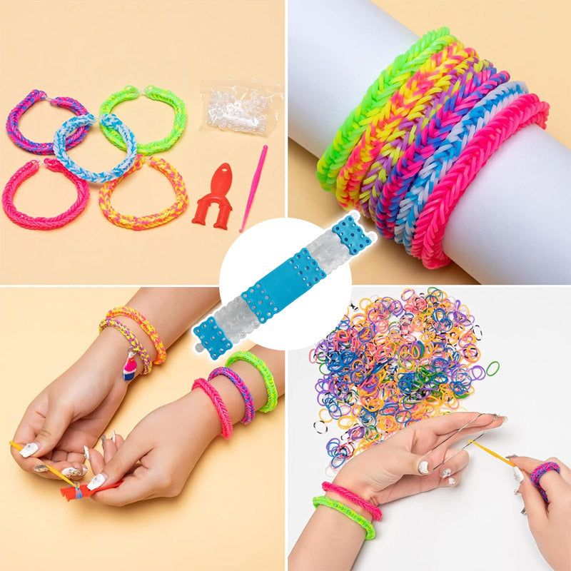 DIY Rubber Band Hand Weaving Tools