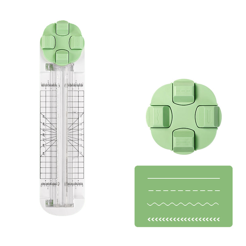 Multifunctional paper trimmer