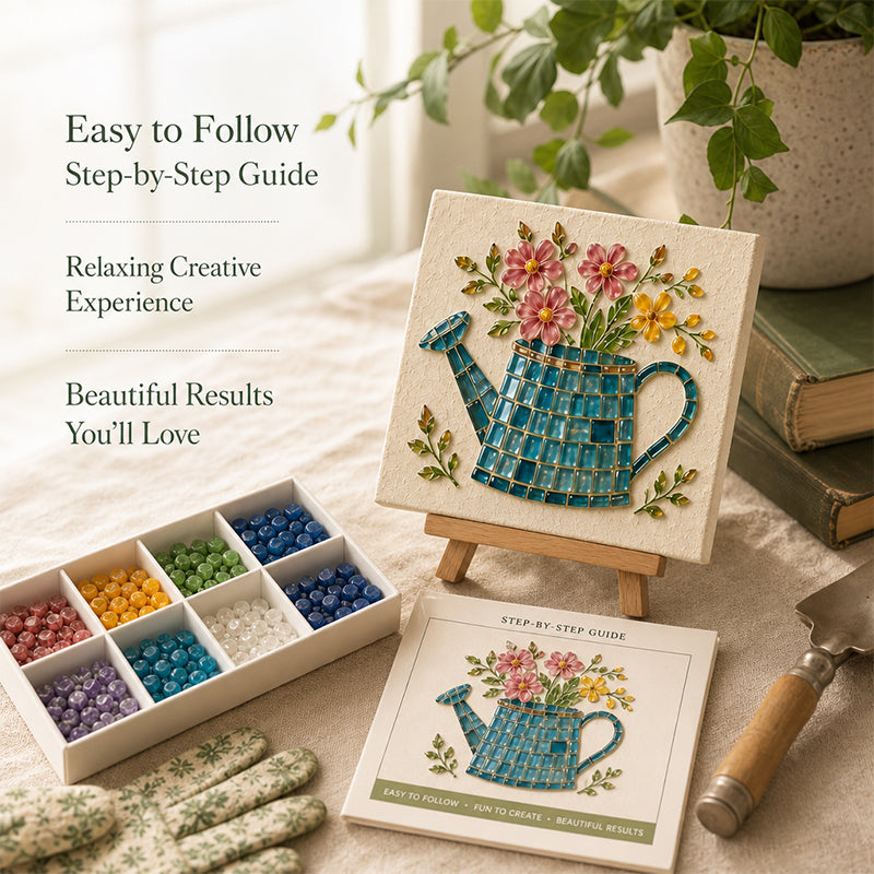 DIY Garden Mosaic Art Kit