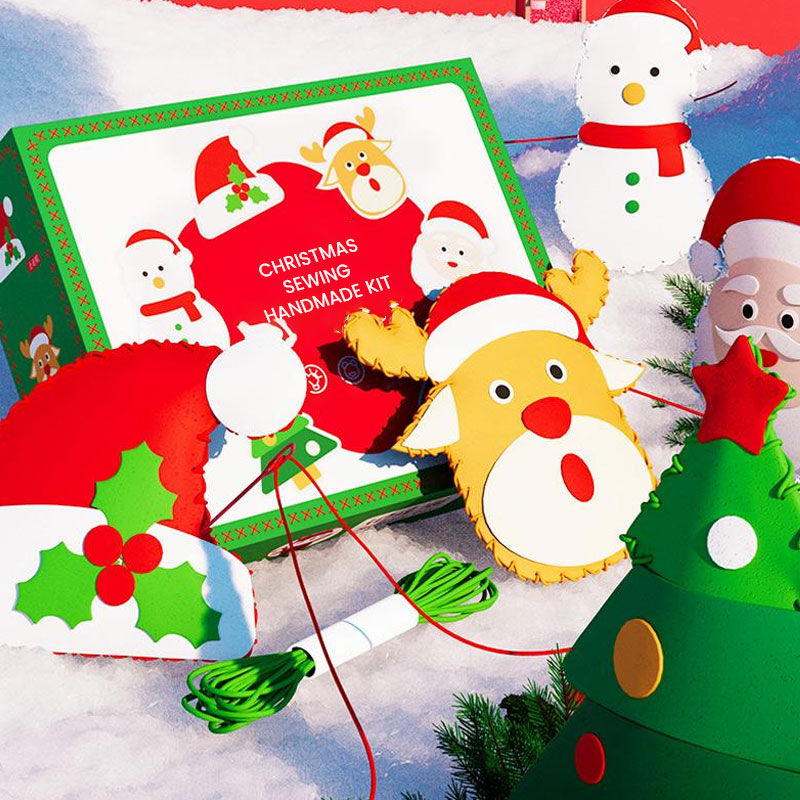 Children's DIY woven ornaments material kit