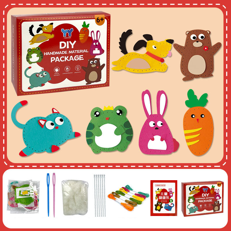 Children's DIY woven ornaments material kit