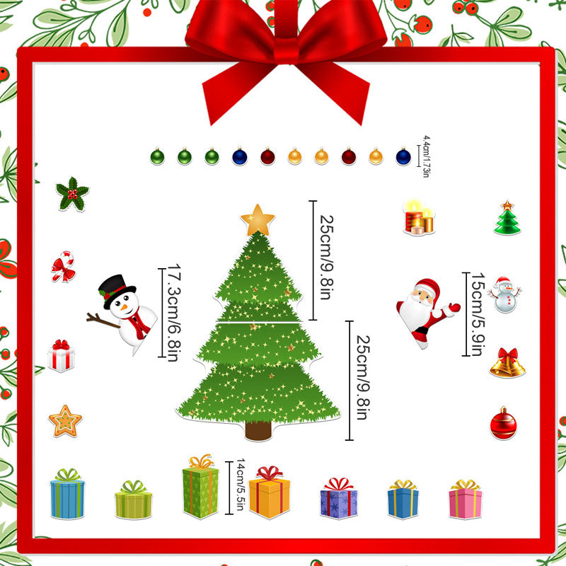 Magnetic Holiday Decoration Stickers
