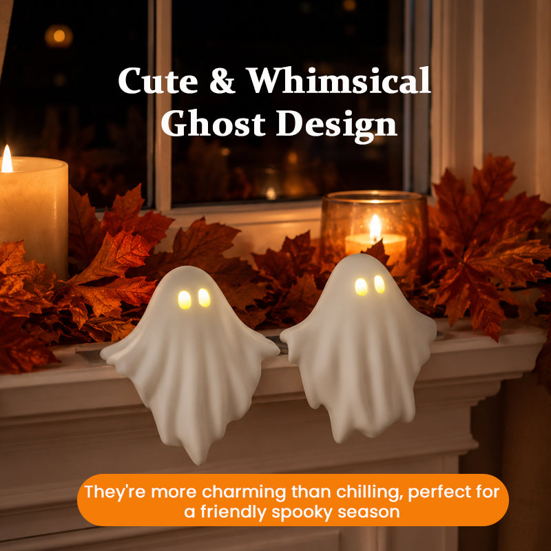 Cute Glow Halloween Ghost Light