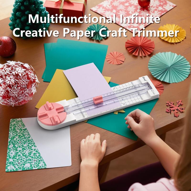 Multifunctional paper trimmer
