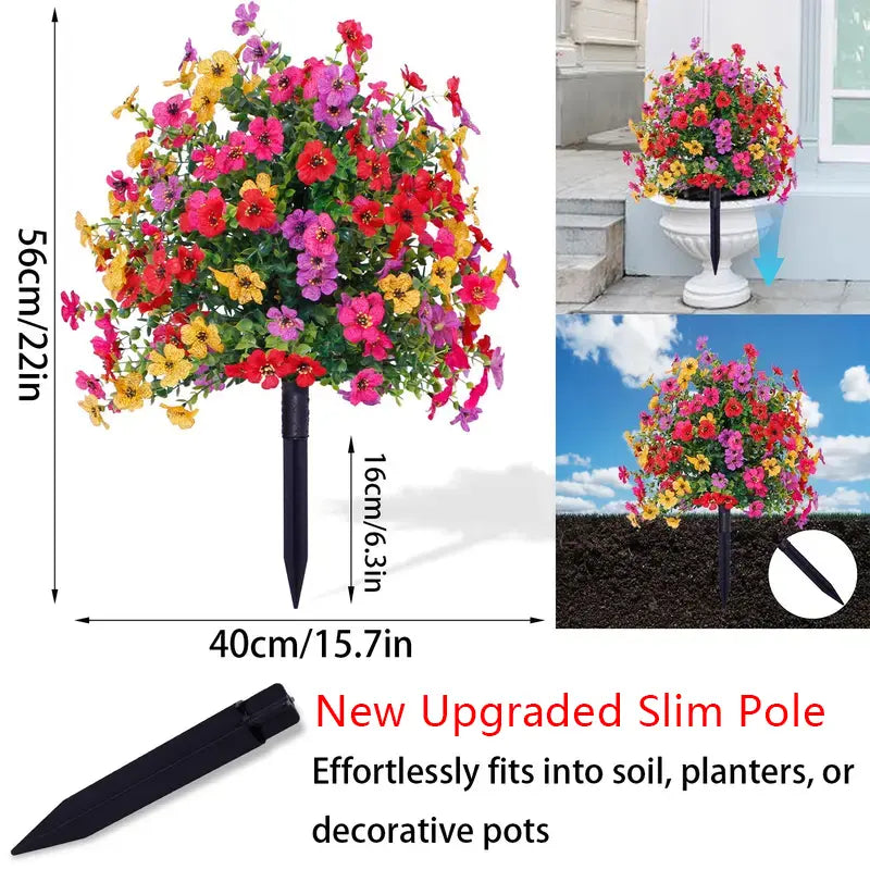 No-Water Bloom Ball Garden Stake