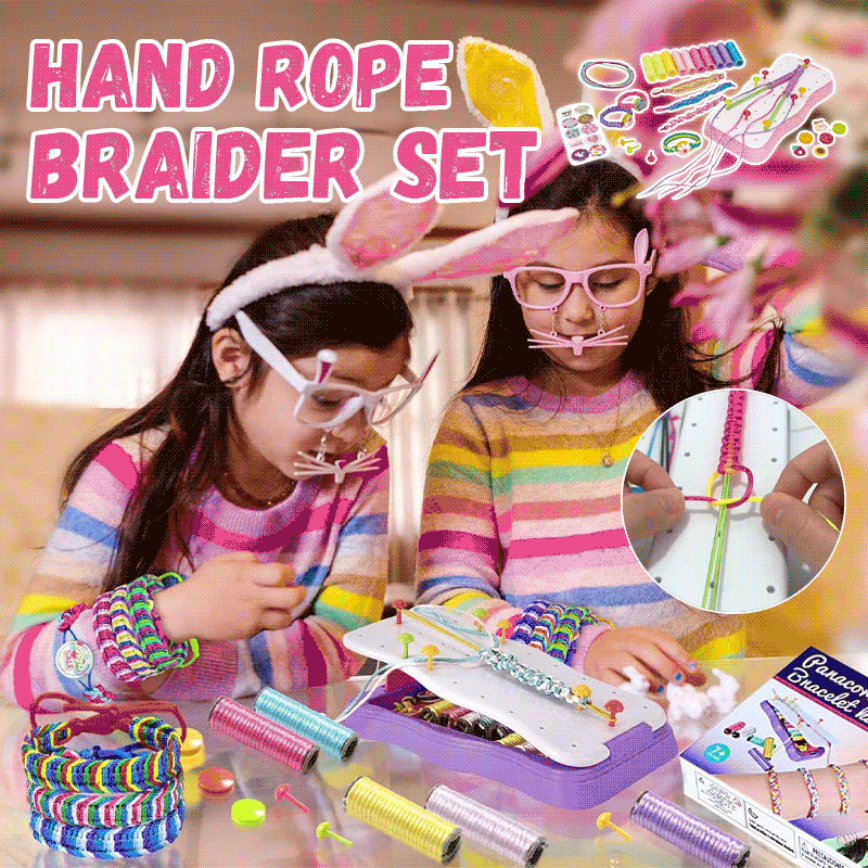 DIY Hand Rope Weaving Kit – cityheroz