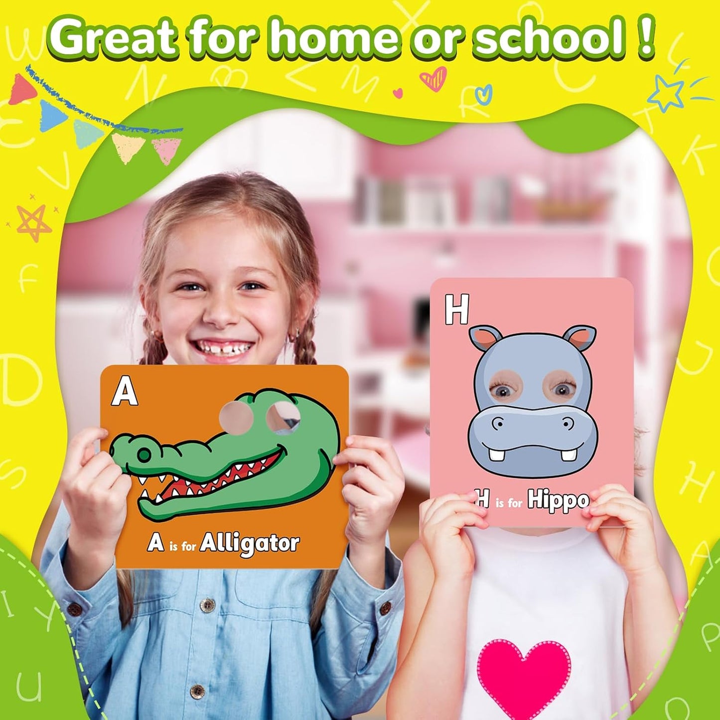 Pretend Play Alphabet Masks