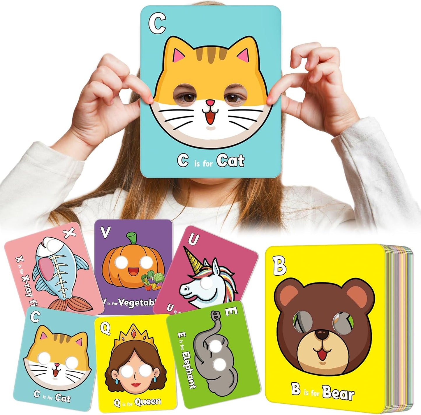 Pretend Play Alphabet Masks