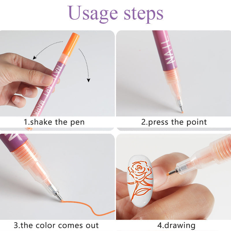 DIY nail polish pen